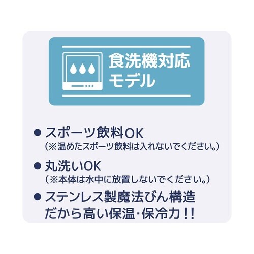 サーモス 水筒 500ml ダークネイビー