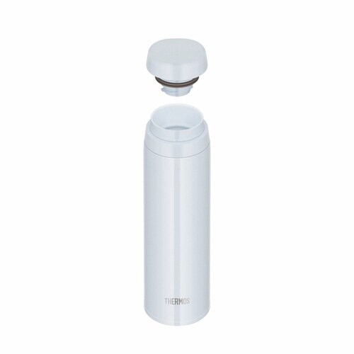 サーモス 水筒 500ml ホワイトグレー