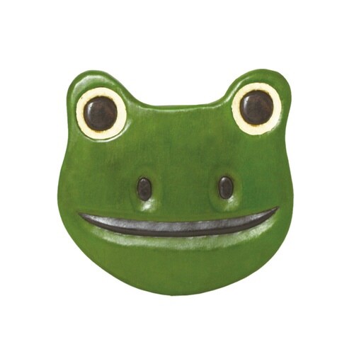 スツール カエル 木製 天然木 丸椅子