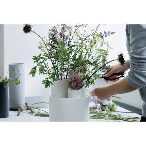 花瓶 AYA フラワーベース ロング M ホワイト