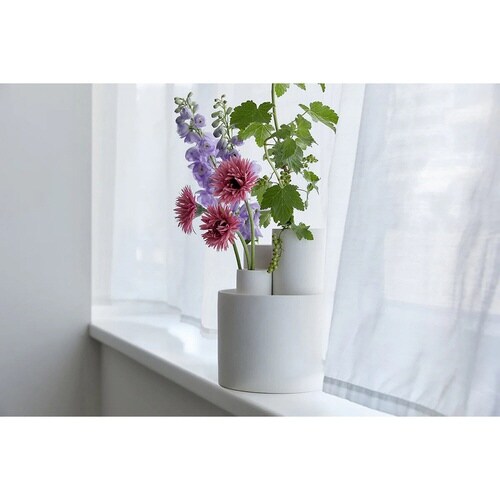 花瓶 AYA フラワーベース ロング M ホワイト