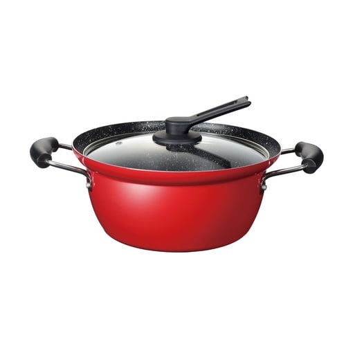 蒸し料理鍋 24cm IH対応 にこみーな