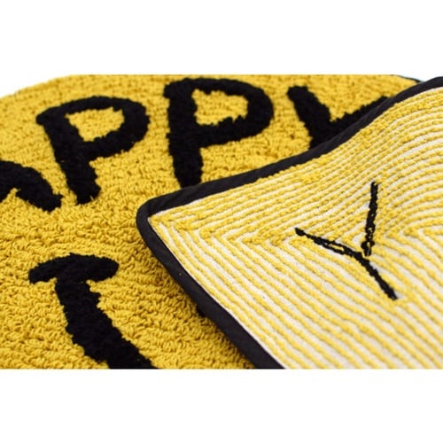 玄関マット 室内用 35×70cm イエロー