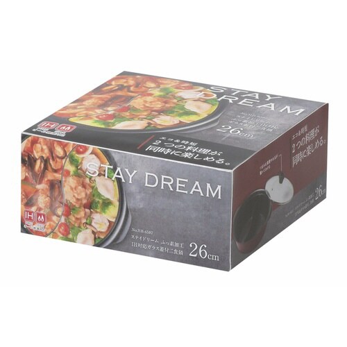 二色鍋 26cm IH対応 ステイドリーム