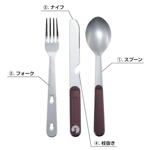 マルチツール カトラリー4 CS 全4機能