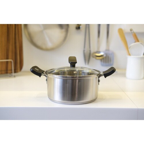 両手鍋 18cm IH対応 チーノ ステンレス製