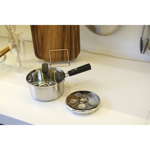 片手鍋 16cm IH対応 目皿付 チーノ×2