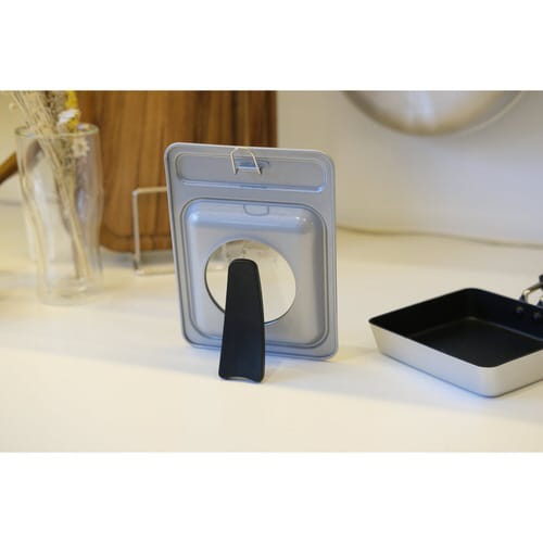 卵焼き器 蓋 13×18cm チーノ ガラス窓付き