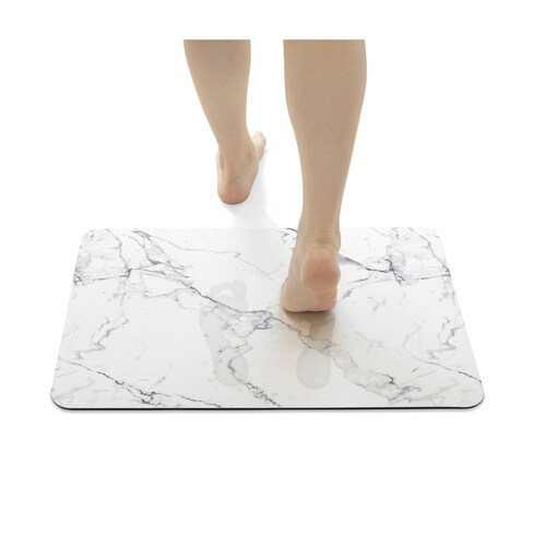 バスマット 珪藻土 ソフトバスマット 大理石