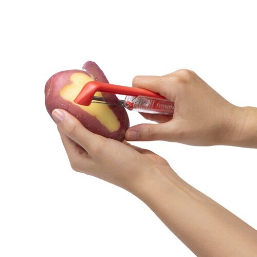 ピーラー 縦型 dreamfarm レッド