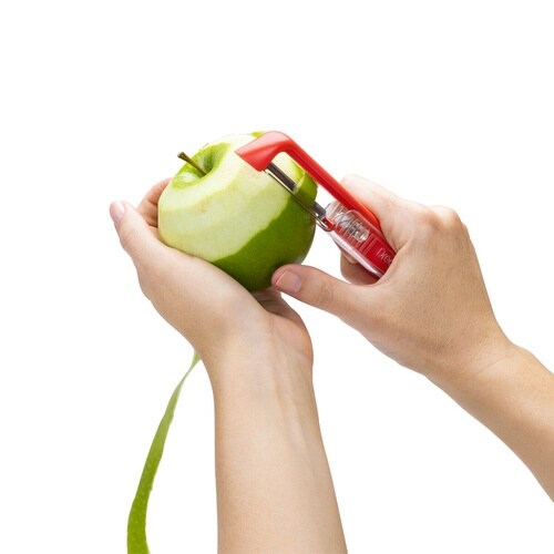 ピーラー 縦型 dreamfarm レッド