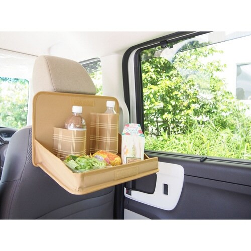 テーブル 車 リアトレイ matka ベージュ