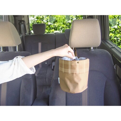 ゴミ箱 車 ダストボックス matka ベージュ