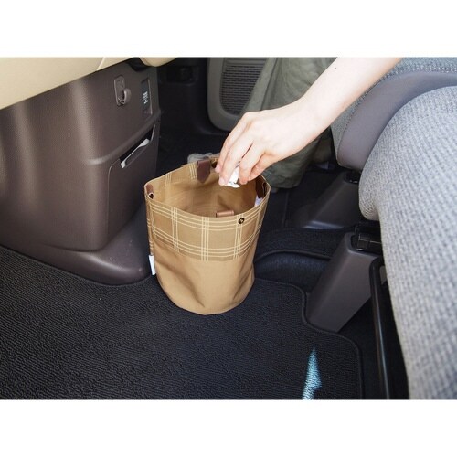 ゴミ箱 車 ダストボックス matka ベージュ