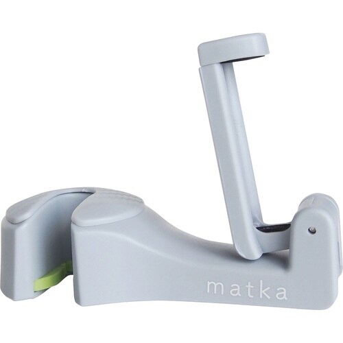 スマホホルダー 車 ヘッドレストフック グレー