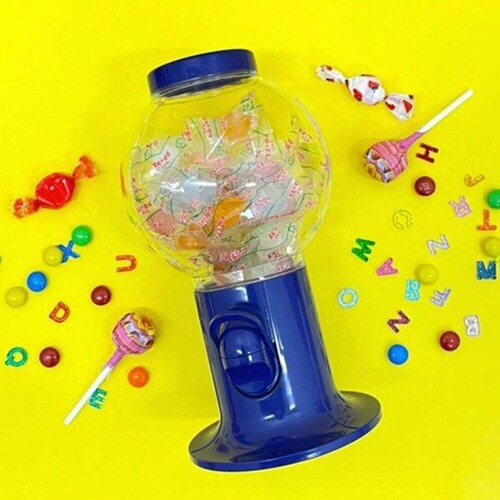 保存容器 スナックディスペンサー ブルー×2