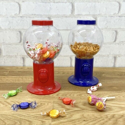 保存容器 スナックディスペンサー ブルー×2