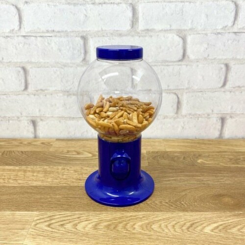 保存容器 スナックディスペンサー ブルー×2