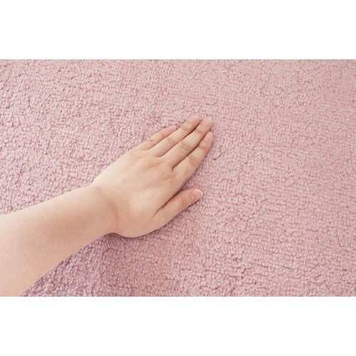トイレマット 50×60cm ナチュラル ピンク