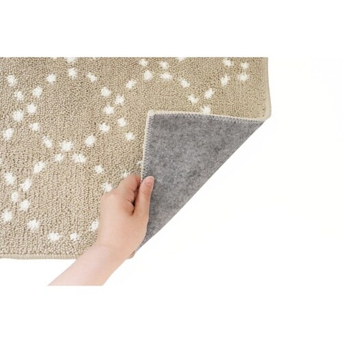 トイレマット 55×60cm ナチュラル ベージュ