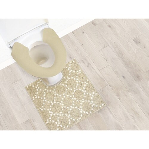 便座カバー 洗浄暖房用型 ナチュラル ベージュ