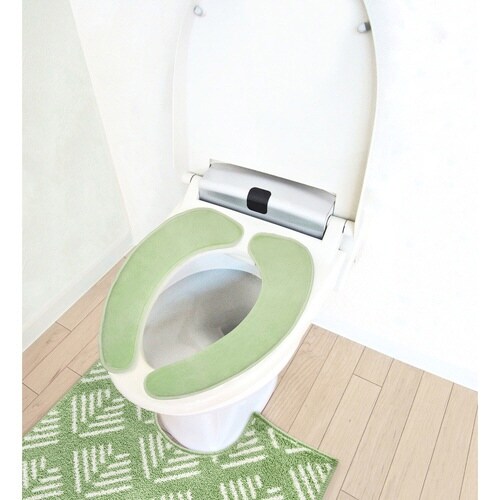 便座シート ナチュラル グリーン