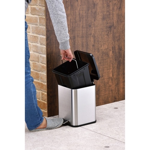 ゴミ箱 6L マイトラッシュ ペダルペール 角型