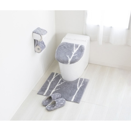 トイレマット 55×60cm マトカ グレー