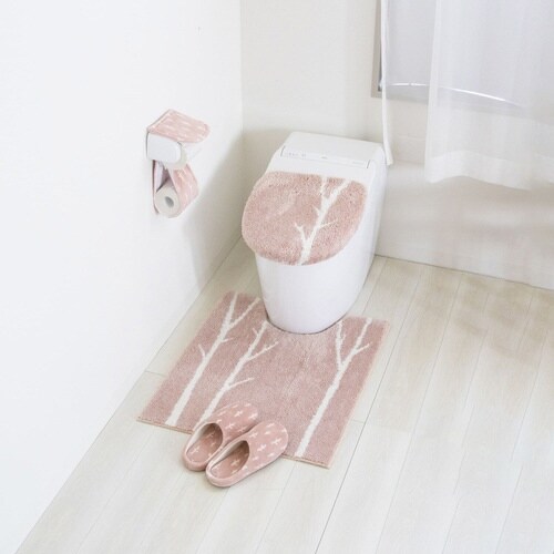 トイレットペーパーホルダーカバー マトカ ピンク
