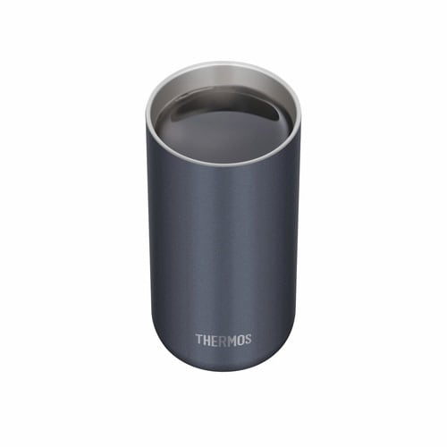 サーモスタンブラー真空断熱メタリックブラック×2