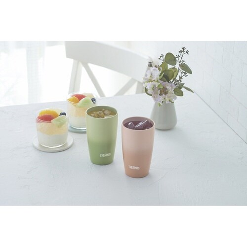 サーモス タンブラー 真空断熱 オリーブグリーン