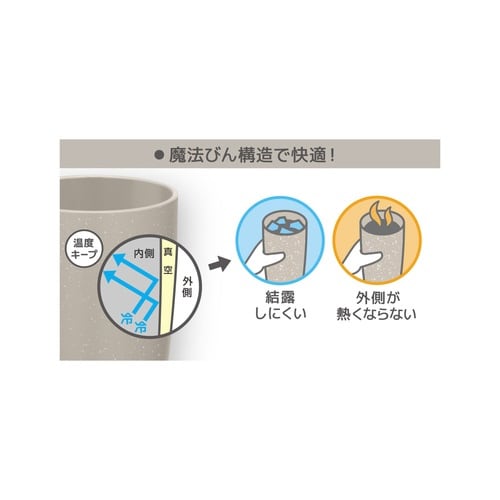 サーモス タンブラー 真空断熱 アッシュグレー