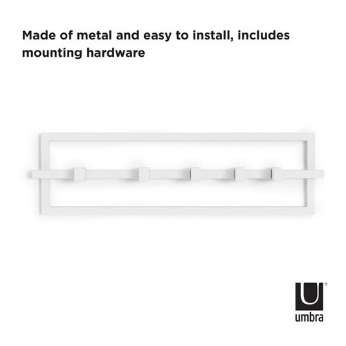 壁掛け umbra アンブラ キュービコ ホワイト