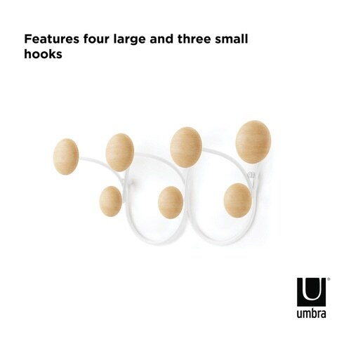 壁掛け umbra アンブラ ホワイト×ナチュラル