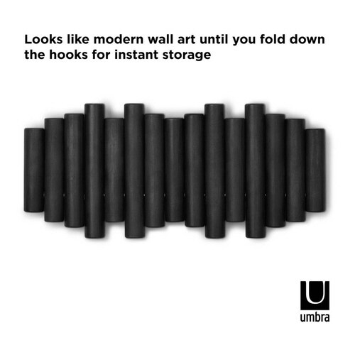 umbra アンブラ フック 5連 ブラック
