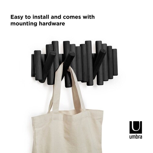 umbra アンブラ フック 5連 ブラック
