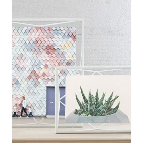 umbra フォトフレーム 六切 プリズマ クロム