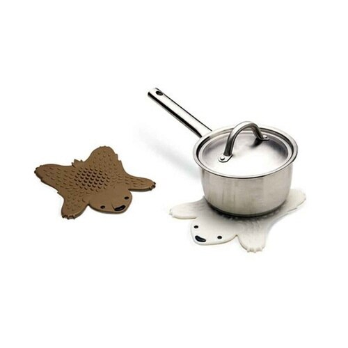 鍋敷き OTOTO トリベット ホワイト×2