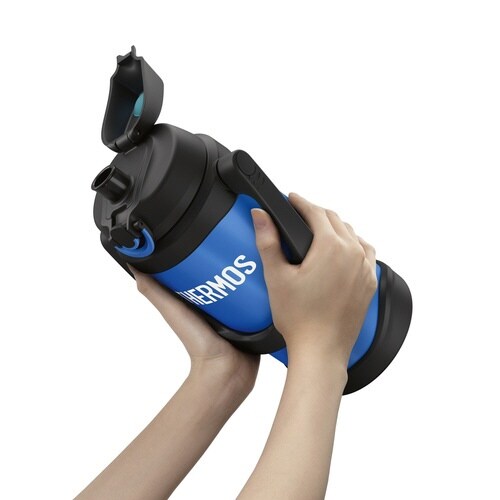 サーモス 水筒 2L ブルー