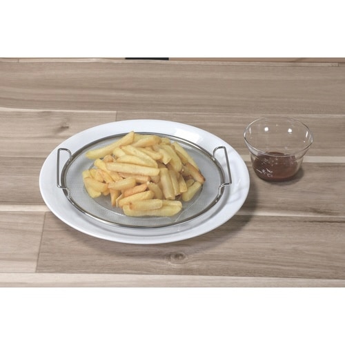 万能蒸し皿 油切りもできるフライパンスチーマー×2