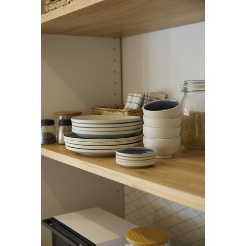 プレート 10cm BLOCK ブロック ブルー