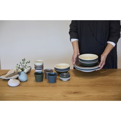 ボウル 17cm AirStack モカ×2