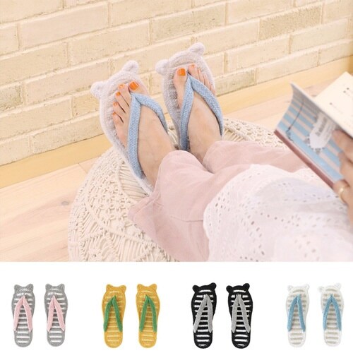 スリッパ コットンサンダル アニマル パンダ