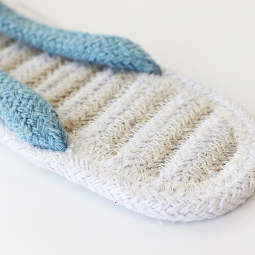 スリッパ コットンサンダル アニマル シロクマ