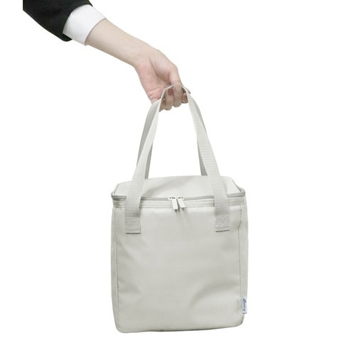 ランチバッグ Allons−y BOX型 グレー