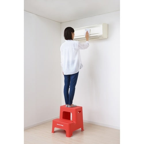 ステップ 踏み台 幅43.5cm レッド