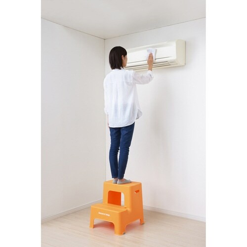 ステップ 踏み台 幅43.5cm オレンジ