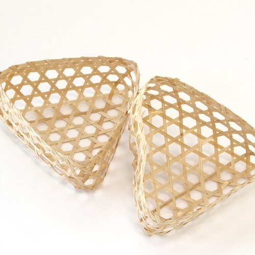 かご バスケット バンブー トライアングル