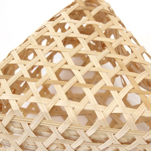 かご バスケット バンブー トライアングル