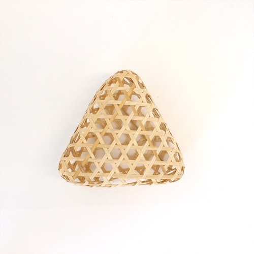 かご バスケット バンブー トライアングル